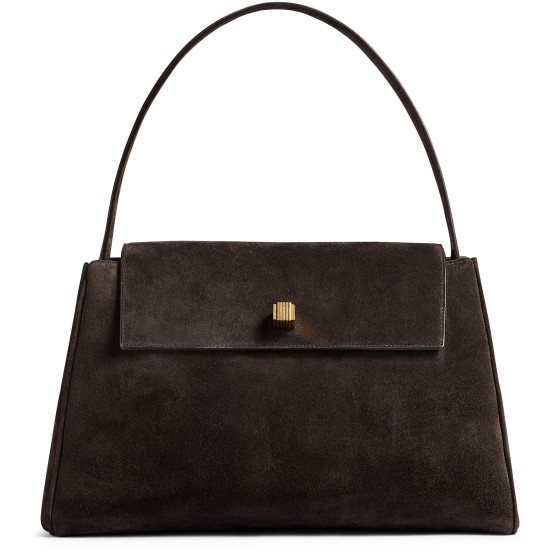 Audrey shoulder bag - brown