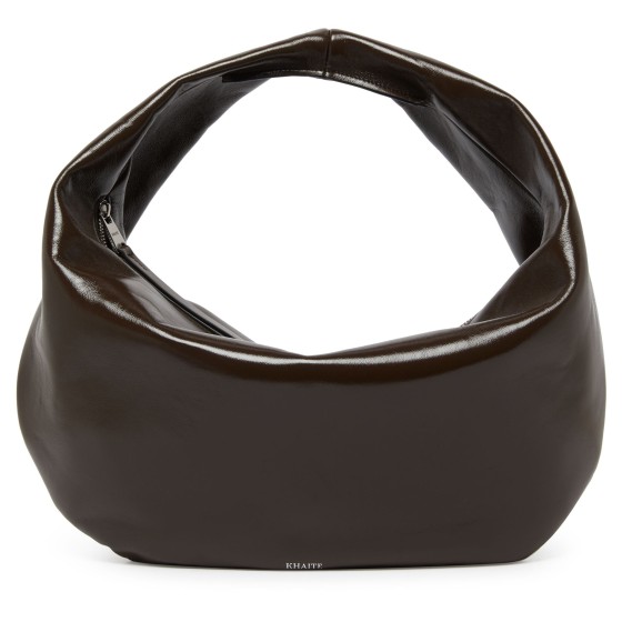 Olivia Medium Crescent Bag - brown