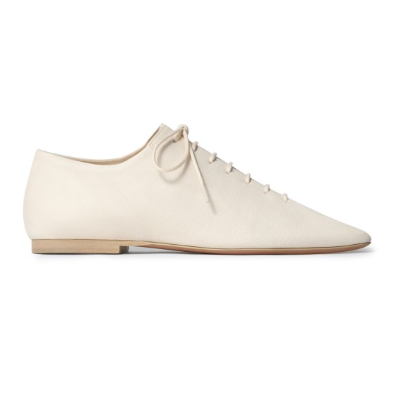 Souris classic flat Derbies - white
