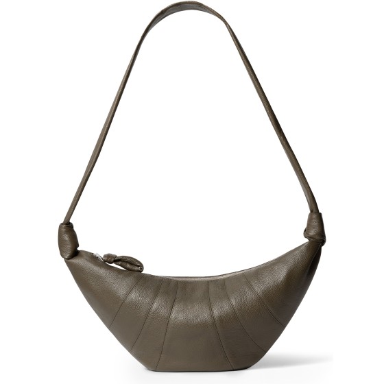 Croissant medium handbag - grey