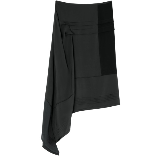 Pleated skirt - grey