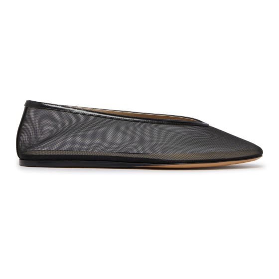 Luna Ballet Flats - Black