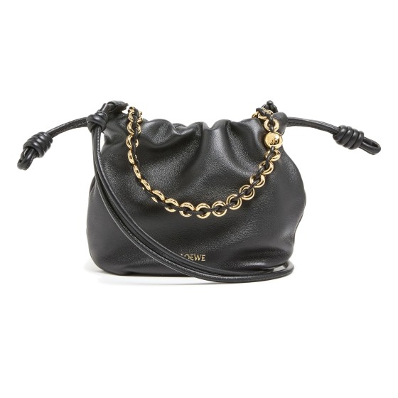 Flamenco leather bag - Black
