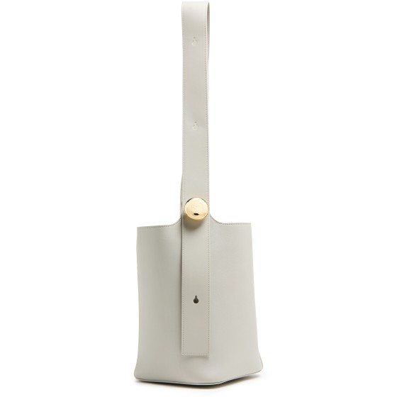 Pebble bucket bag - grey