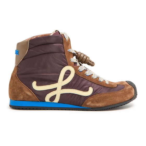 Ballet Runner 2 high-top sneakers - brown