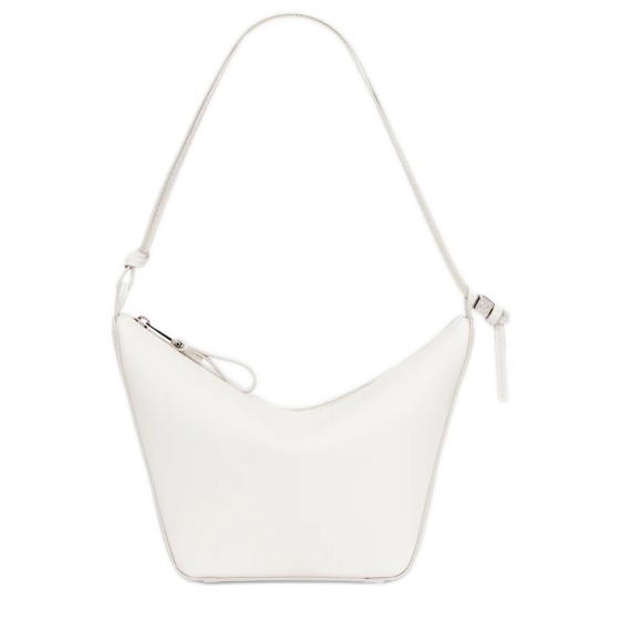Hammock Mini Crescent Bag - white