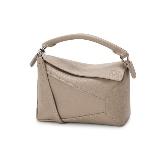 Puzzle Edge mini bag - Beige