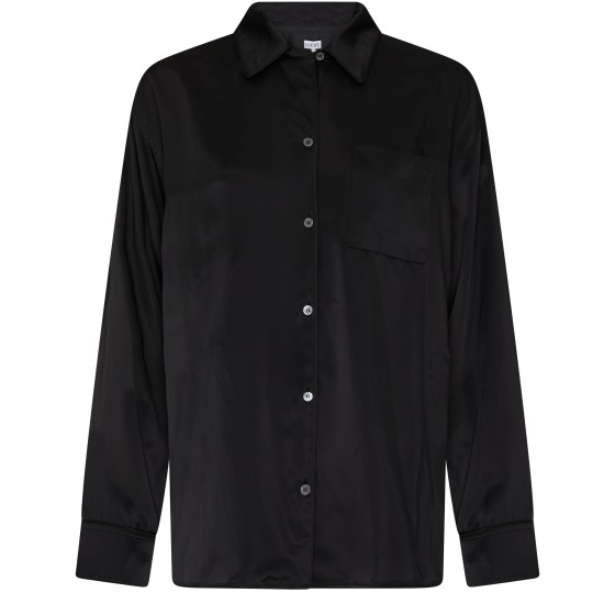 pajama shirt - Black