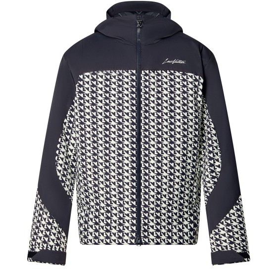 Padded Hooded Belted Jacket - grey