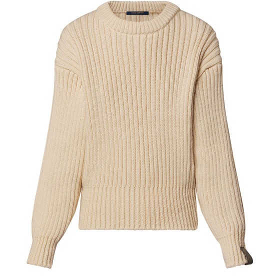 Ribbed sweater - Beige
