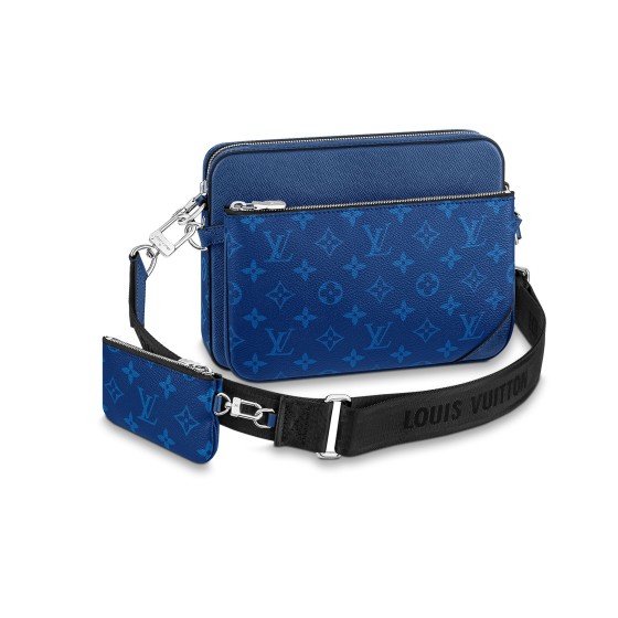 TRIO Messenger Bag - Blue