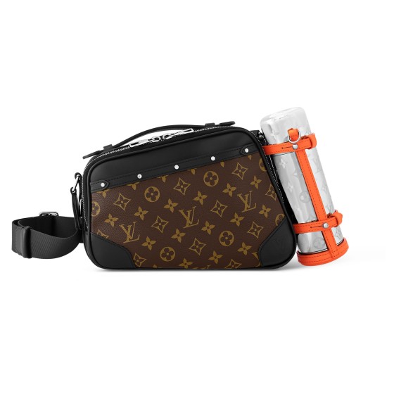 BIKER Messenger Bag - brown