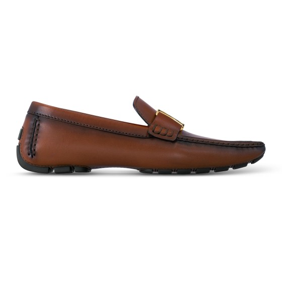 Monte Carlo Moccasin Shoes - brown