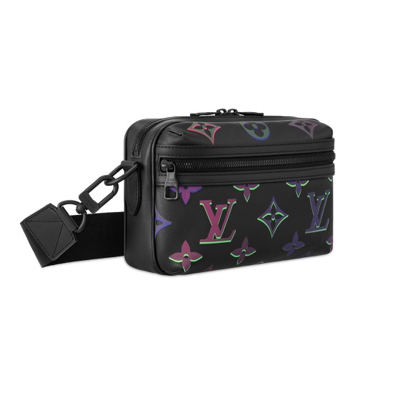 COMET Small Messenger Bag - Black