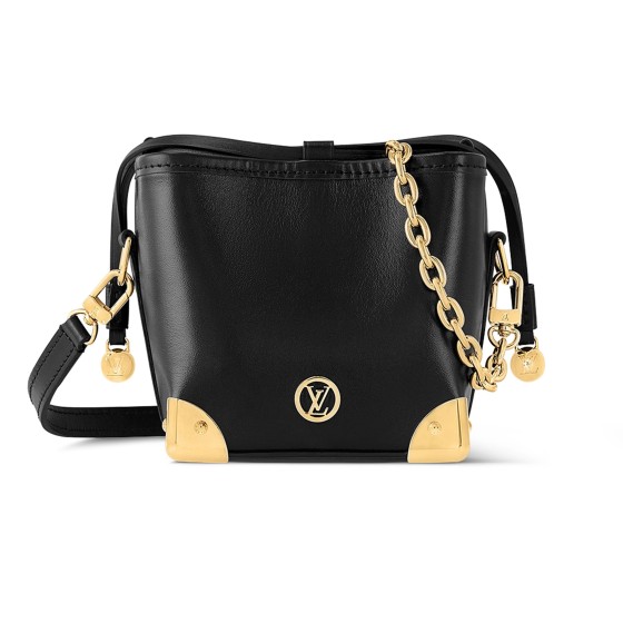 Noé Purse LV Charms - Black