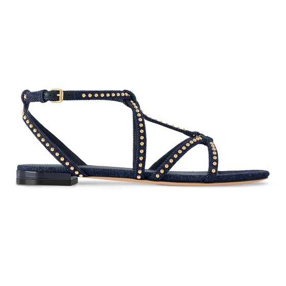 Stellar Flat Sandal - Blue