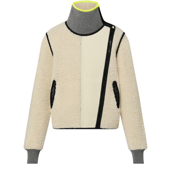 Zip-up jacket - Beige