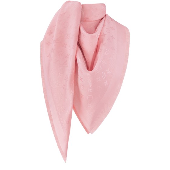 Monogram Shawl - pink