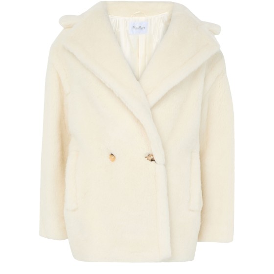 Olga aviator jacket - white