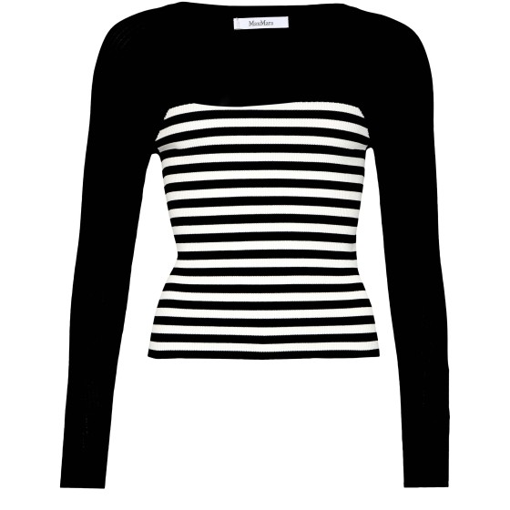Braies round neck sweater - Black