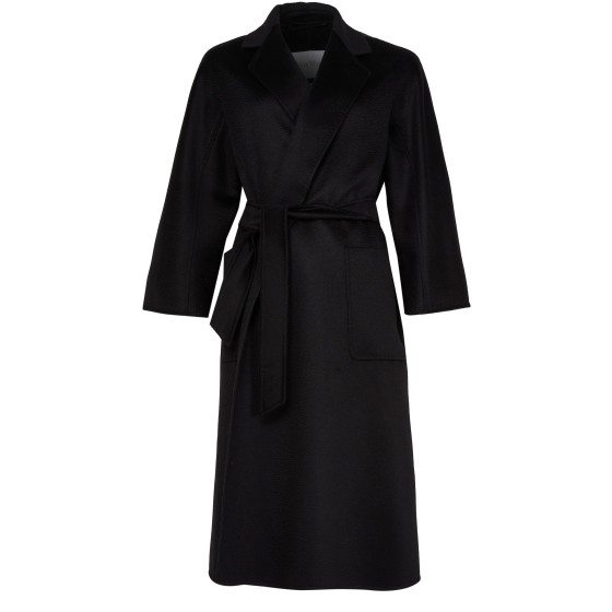 Ludmilla long coat - Black