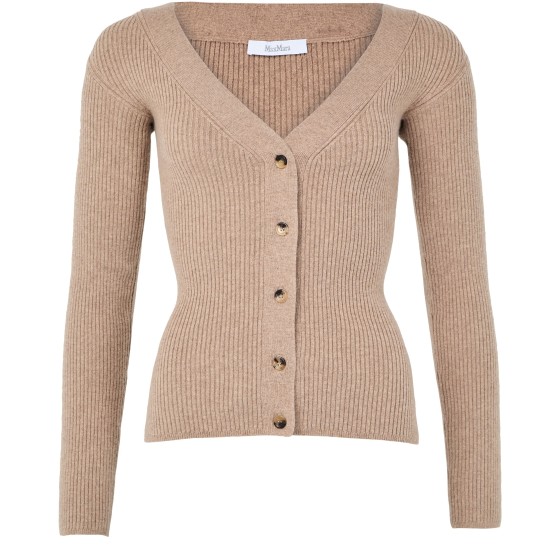 Buttoned cardigan - Beige
