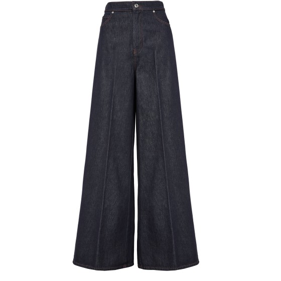 Carmine wide-leg jeans - Blue