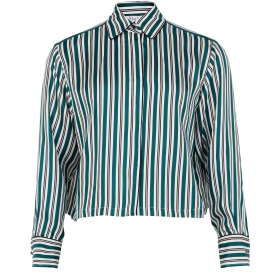 Brama striped shirt - Green