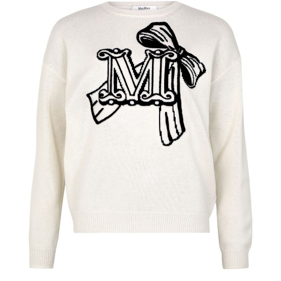 Zurlo round-neck sweater - white