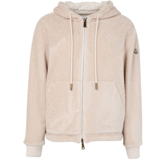 Zipped-up reversible jacket - Beige