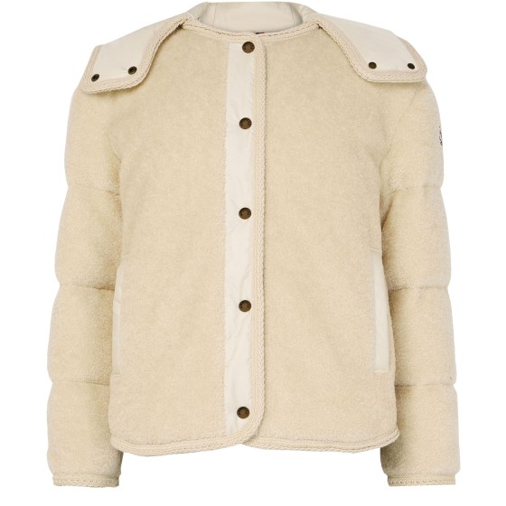 Ciboulette short parka - Beige