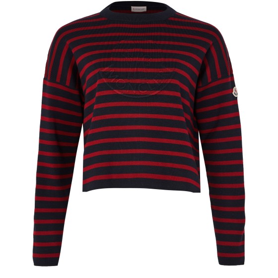 Crew neck sweater - navy blue