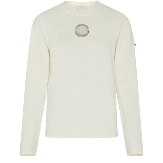 Willow Smith - Crewneck Knit Sweater - Off-white