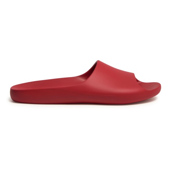 Ama slides in rubber - Red