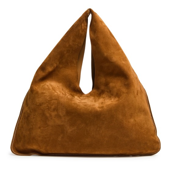 Small Bindle bag in calfskin - brown