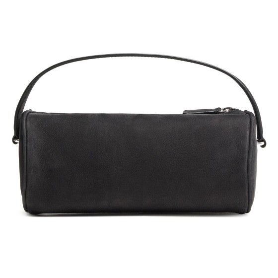 Round 90'S handbag - Black