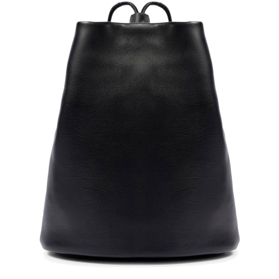 Joe's leather backpack - Black