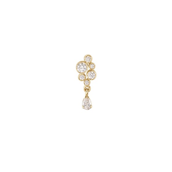Petite Splash Earrings - Gold