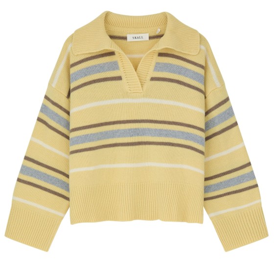 Paul V-neck sweater - Yellow