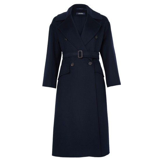 Alice belted coat - Blue