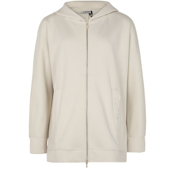 Verbano zipped hoodie - Off-white