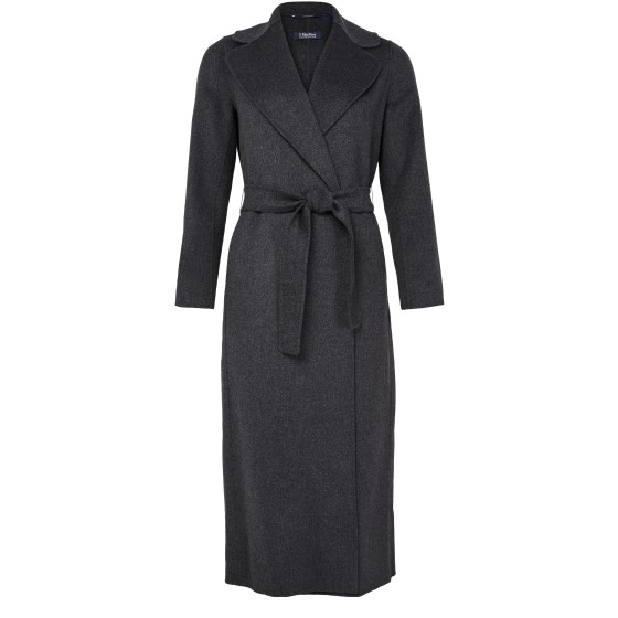 Poldo belted coat - grey