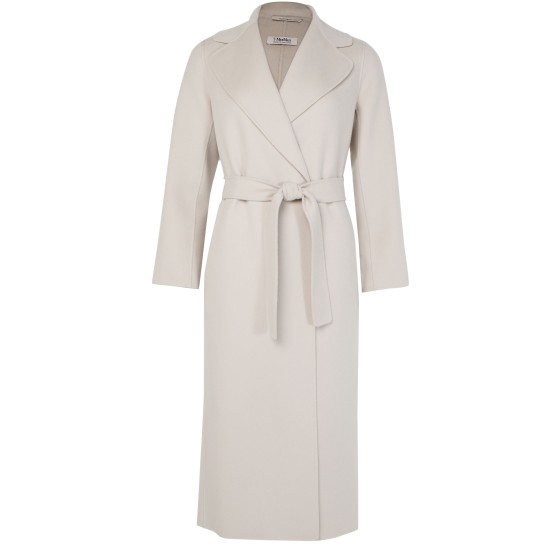 Poldo belted coat - Off-white