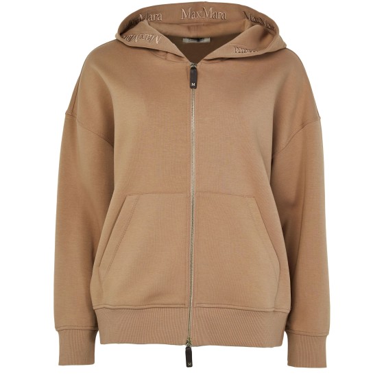 Siena zipped hoodie - Beige