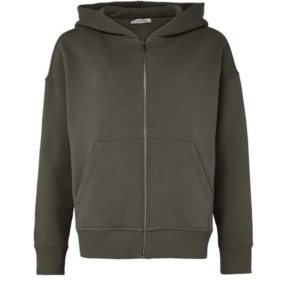 Julia zipped sweatshirt - Green