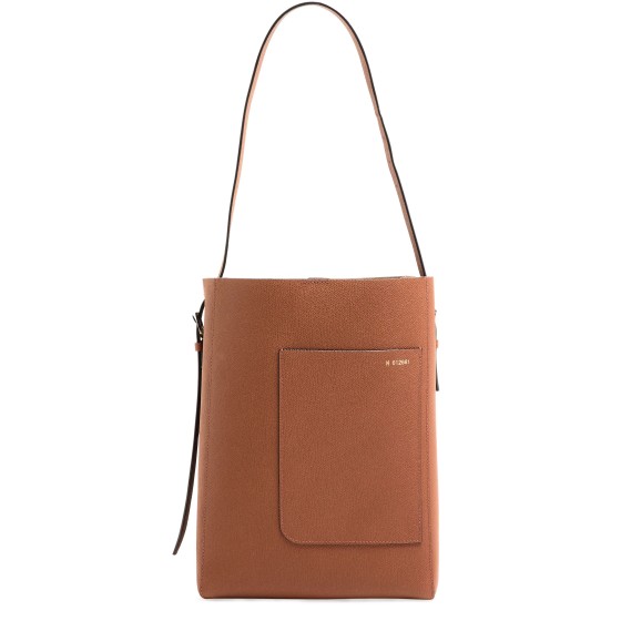 Medium bucket bag - brown