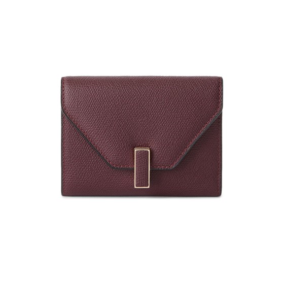 Iside 3 CC Foldable Wallet - Burgundy