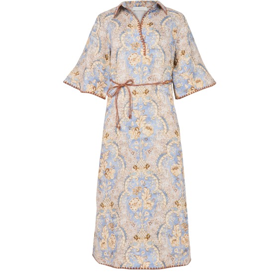 Daylight midi dress - Blue