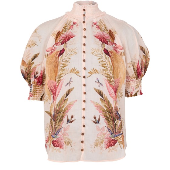 Ascension Billow Blouse - Beige